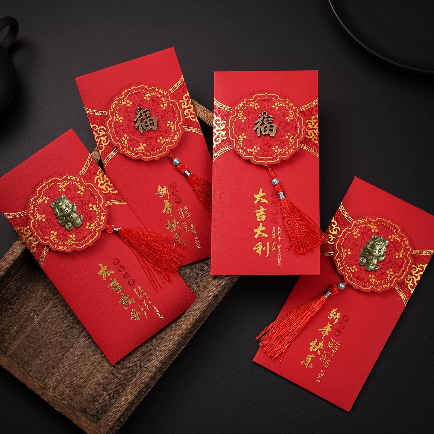 Creative Red Envelopes for Children during the 2026 Year of the Horse Chinese New Year