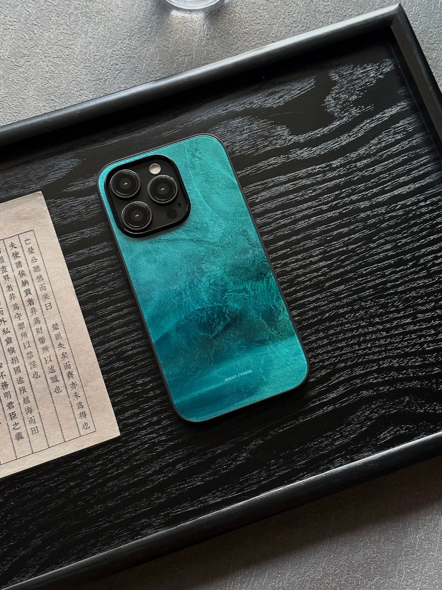 Night Studio Deep Sea Blue Art Painting Phone Case