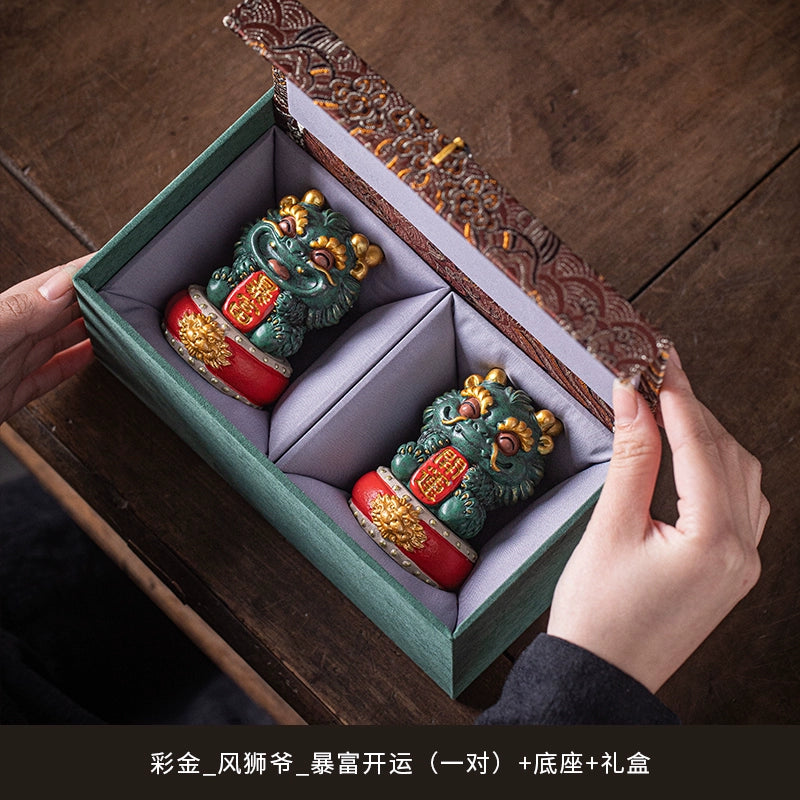 New Chinese Small Auspicious Dragon Decoration