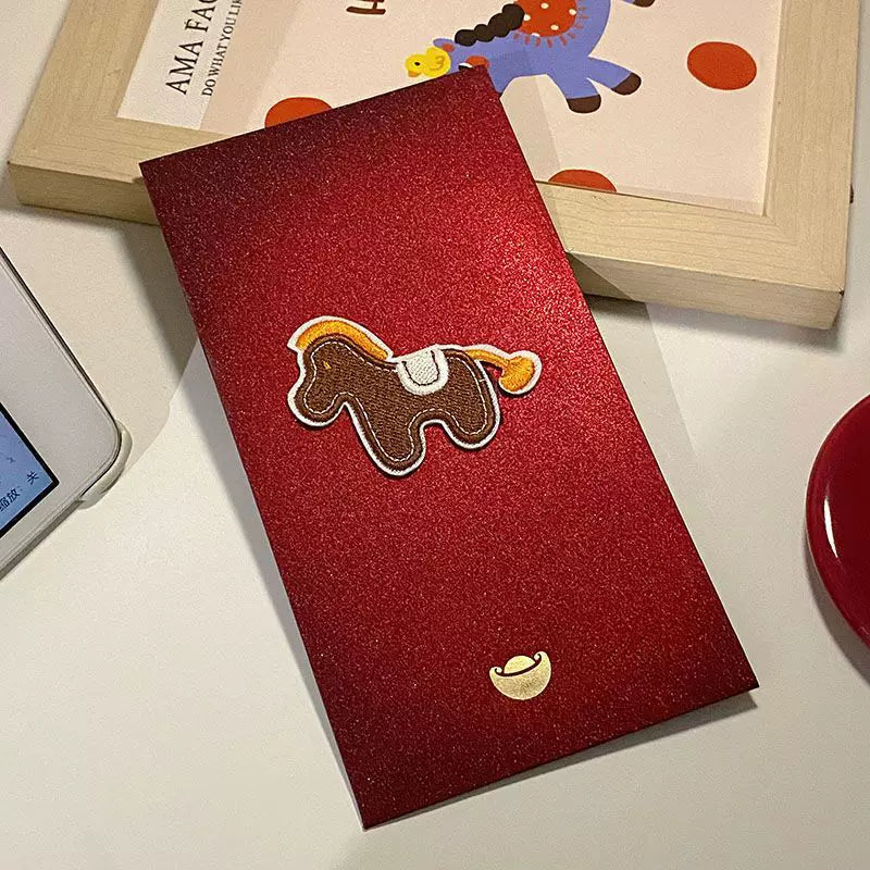 Cute and creative lucky money red envelopes for the 2026 Year of the Horse Chinese New Year