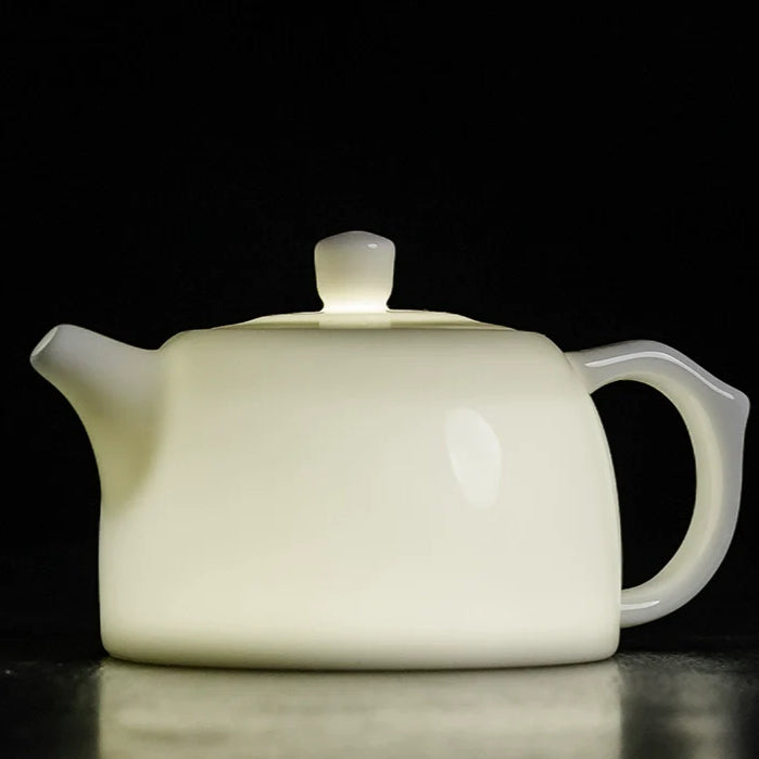 Ru Kiln Teapot Home Retro Ceramic Teapot