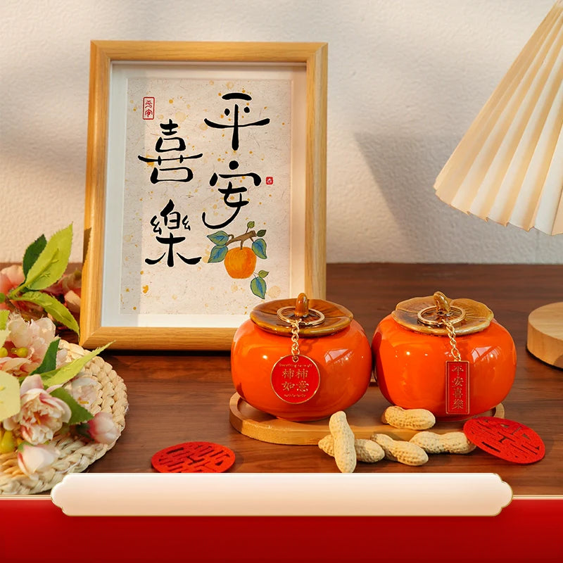 Chinese Blessing Phrases Photo Frame Home Decor