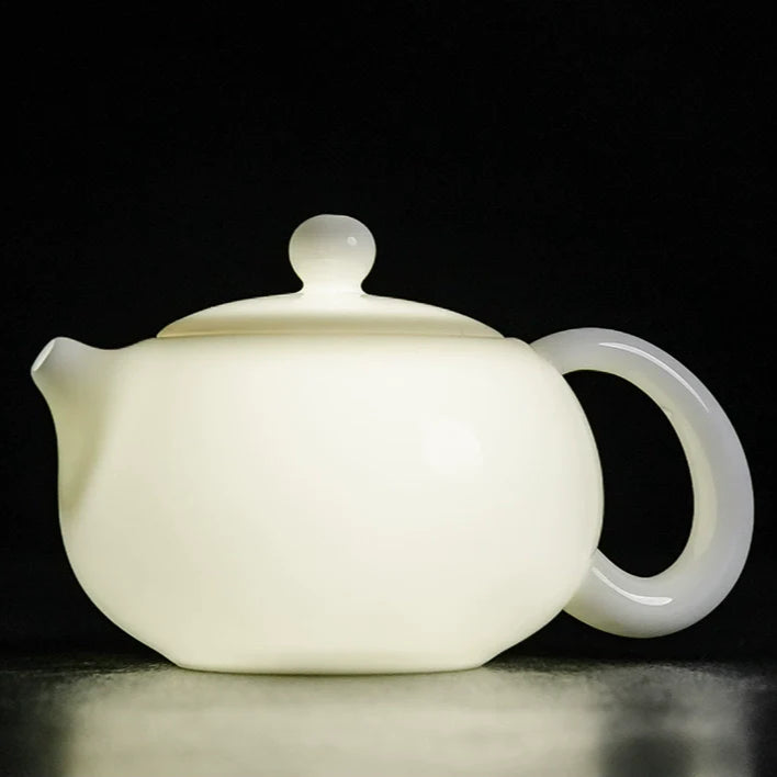 Ru Kiln Teapot Home Retro Ceramic Teapot