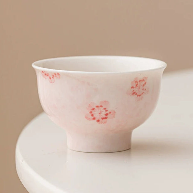 Hand-Painted-Cherry-Blossom Teacup