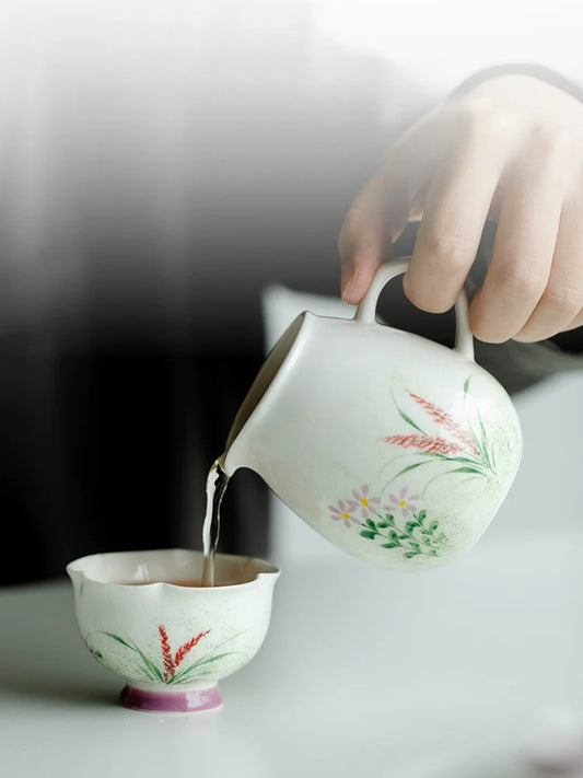 Hand-Painted-Reed Fairness Cup