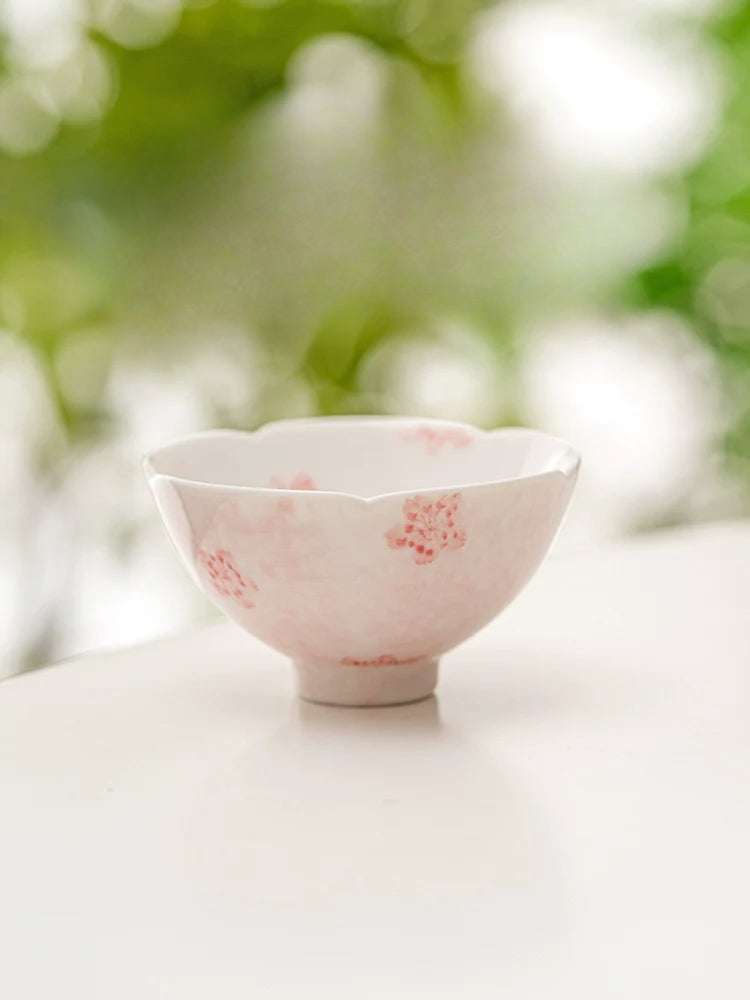 Hand-Painted-Cherry-Blossom Teacup