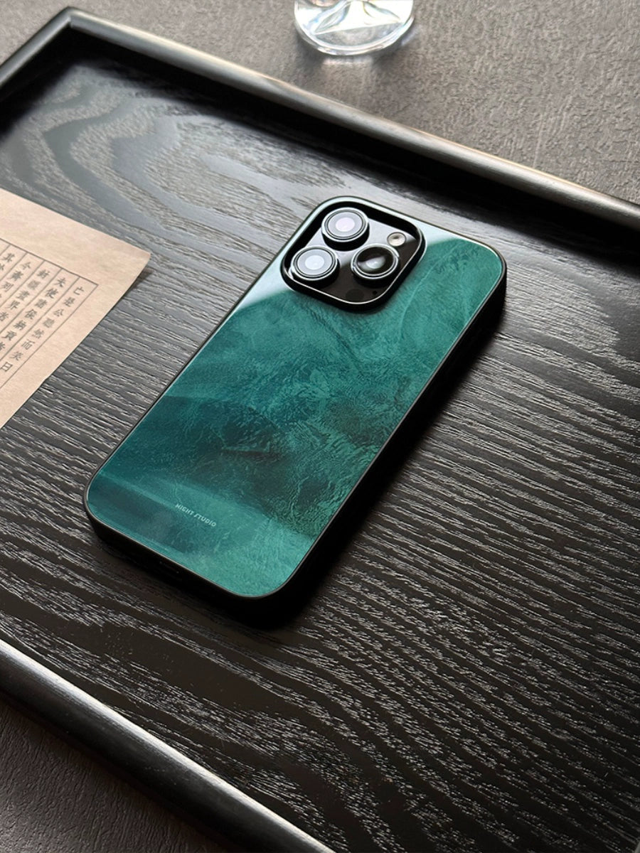 Night Studio Deep Sea Blue Art Painting Phone Case