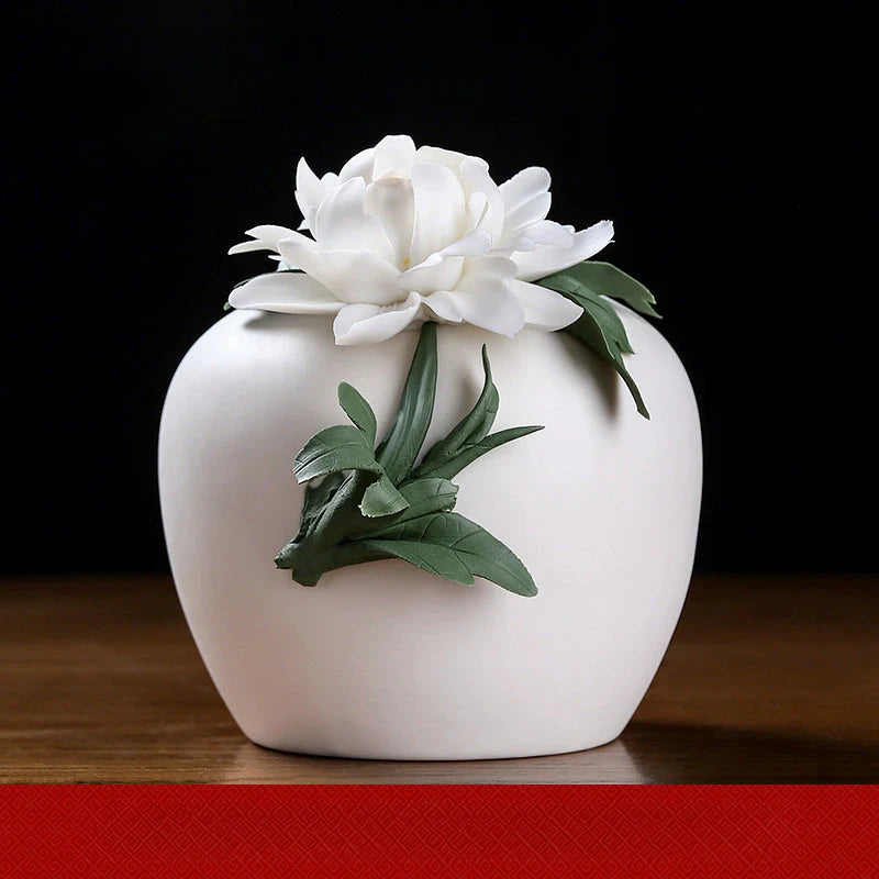 Ceramic Handmade Flower Art Vase
