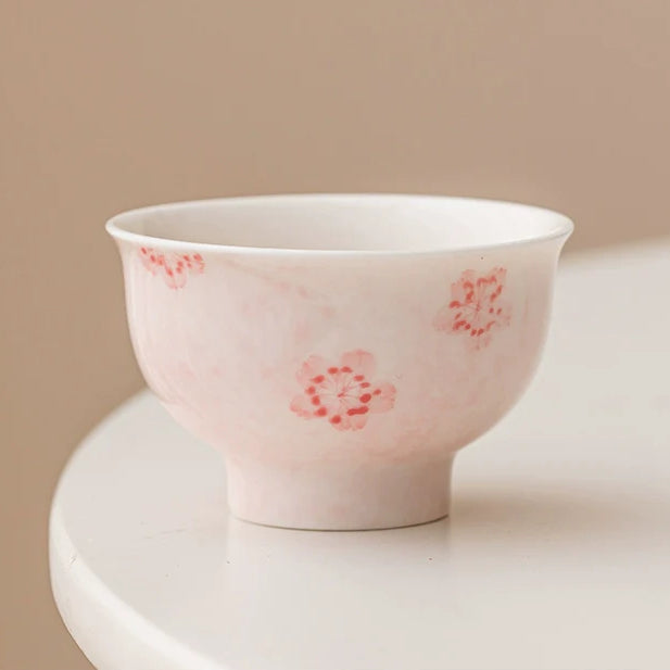 Hand-Painted-Cherry-Blossom Teacup
