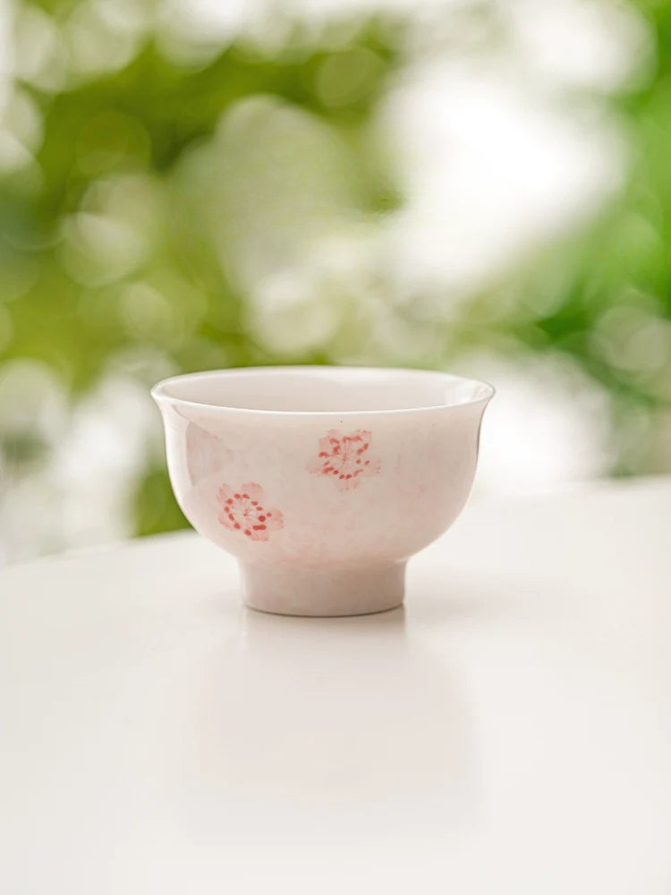 Hand-Painted-Cherry-Blossom Teacup