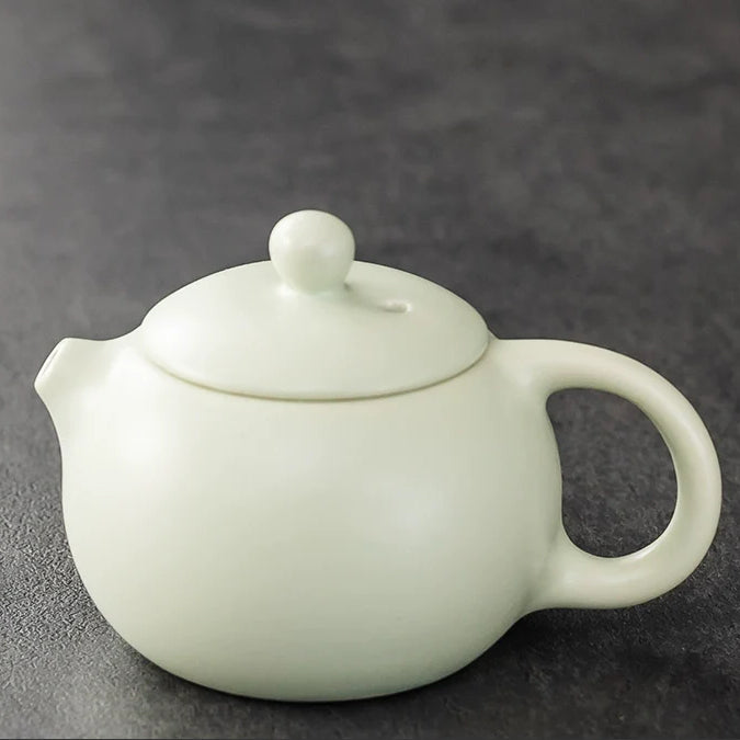 Ru Kiln Teapot Home Retro Ceramic Teapot