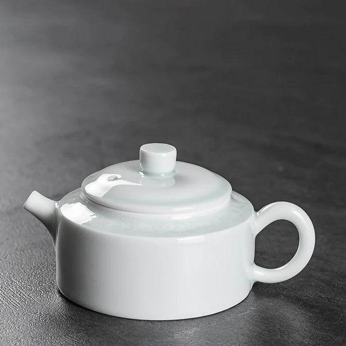 Ru Kiln Teapot Home Retro Ceramic Teapot