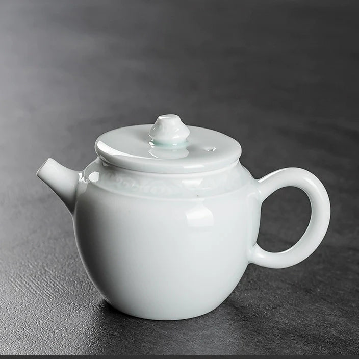 Ru Kiln Teapot Home Retro Ceramic Teapot