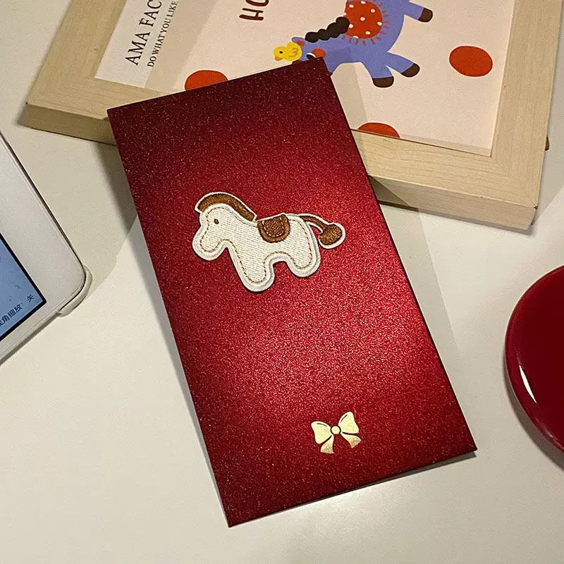 Cute and creative lucky money red envelopes for the 2026 Year of the Horse Chinese New Year