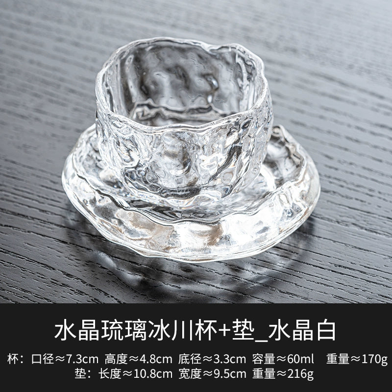 Artistic Crystal Glass Teacup