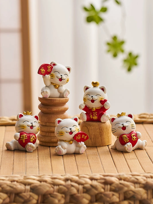 Mini Chinese Cat Ornament