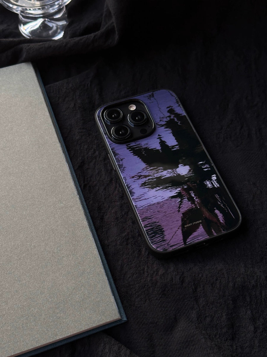 Night Studio Twilight Shadow Purple Phone Case