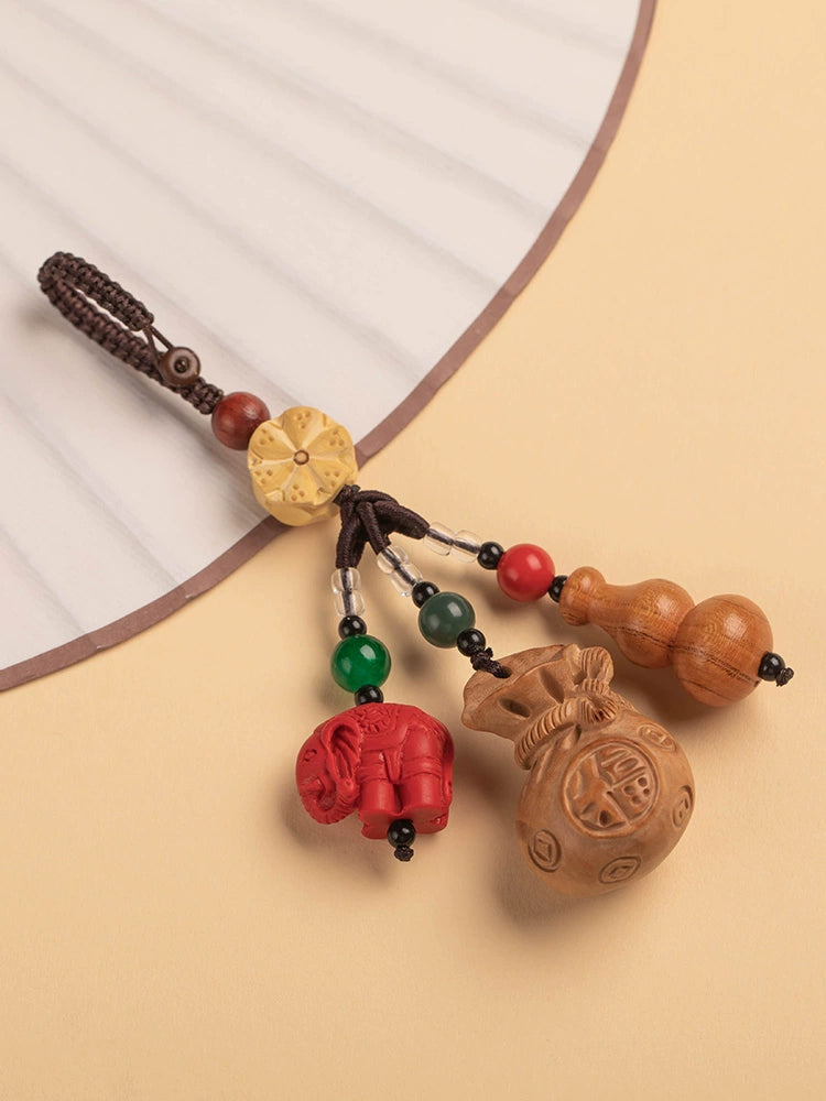 Chinese Lucky Bag Keychain Phone Chain