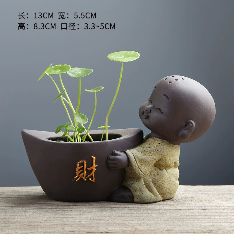 Chinese Plant Container Decorations