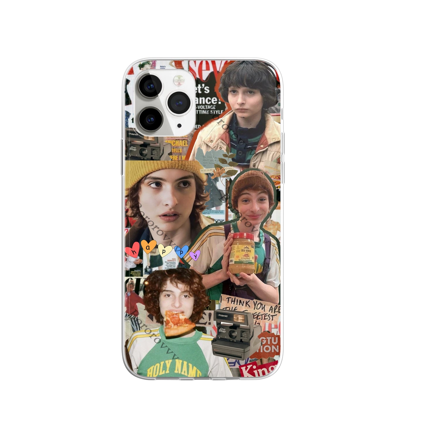 FinnWolfhard strange things mike phone case