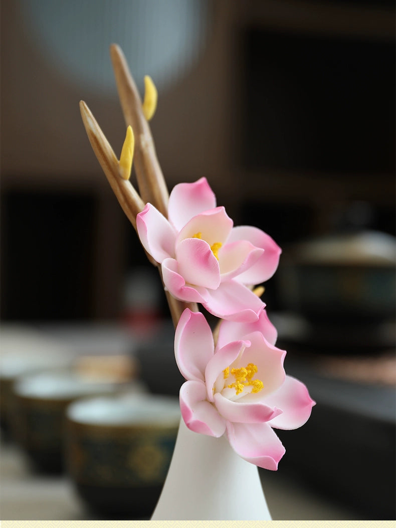 Chinese Style Ceramic Handmade Flower Vase