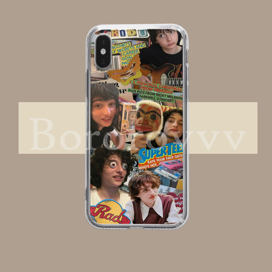 FinnWolfhard strange things mike phone case