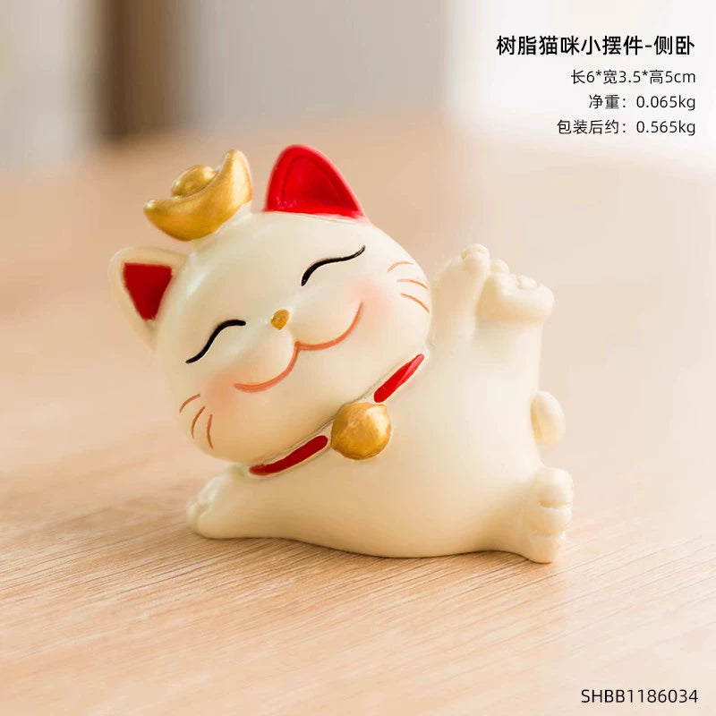 Mini Chinese Cat Ornament