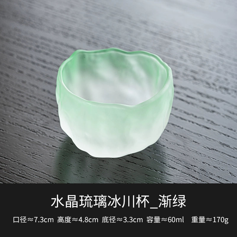 Artistic Crystal Glass Teacup