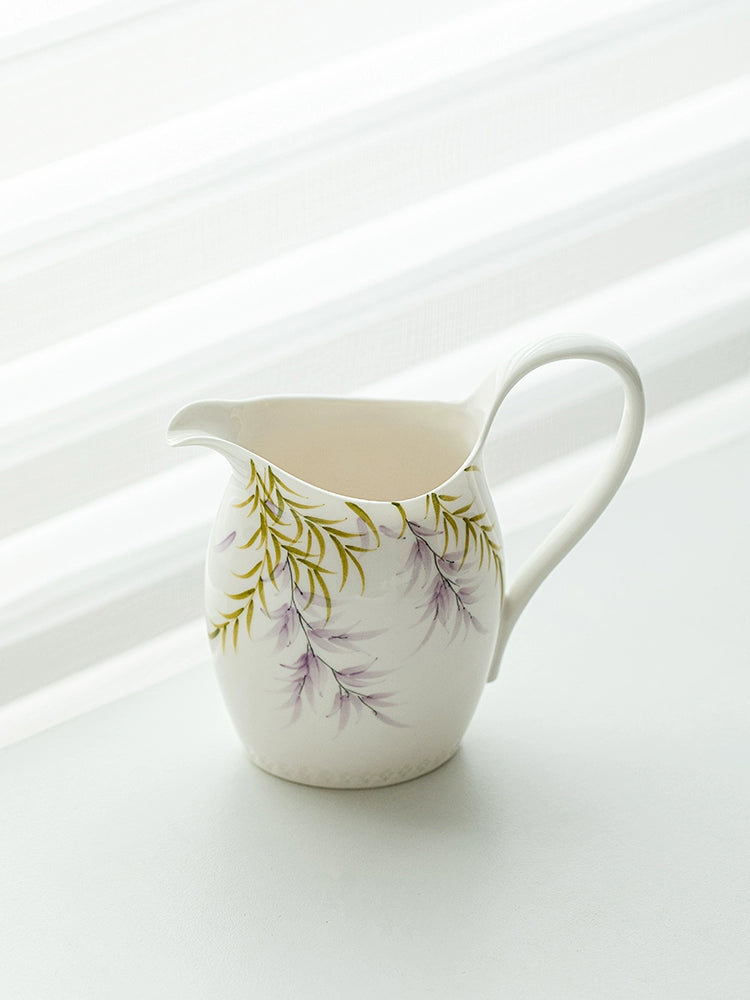 Hand-Painted-Wisteria Ceramic Fairness Cup