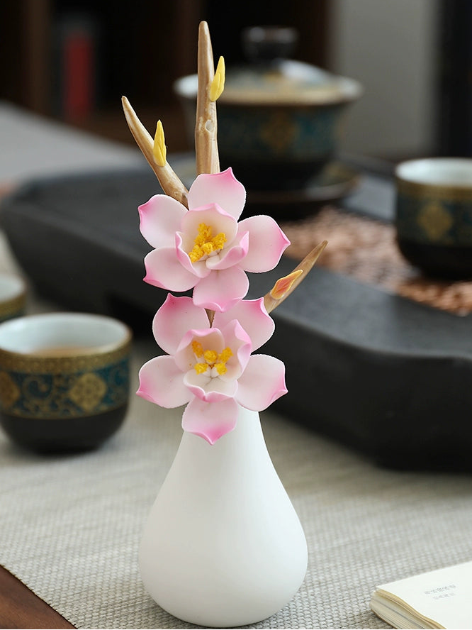 Chinese Style Ceramic Handmade Flower Vase