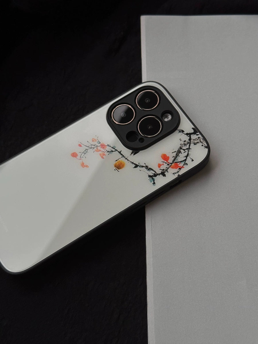 Beautiful Branch Flower White Phone Case