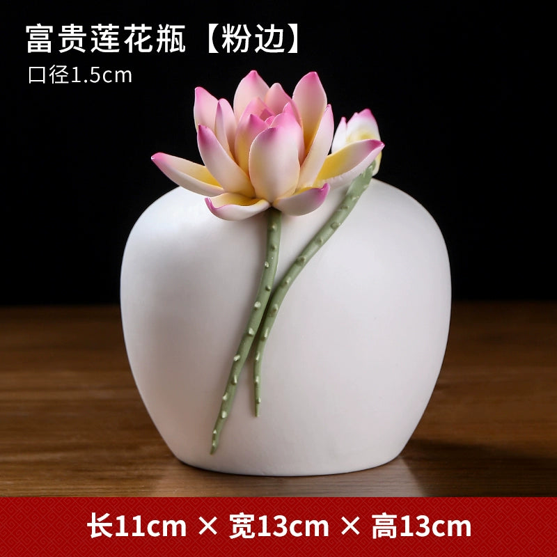 Ceramic Handmade Flower Art Vase