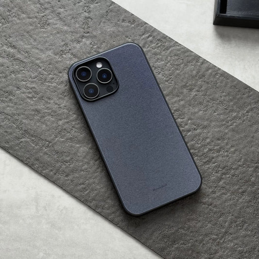 Black non-slip full-coverage glass premium phone case