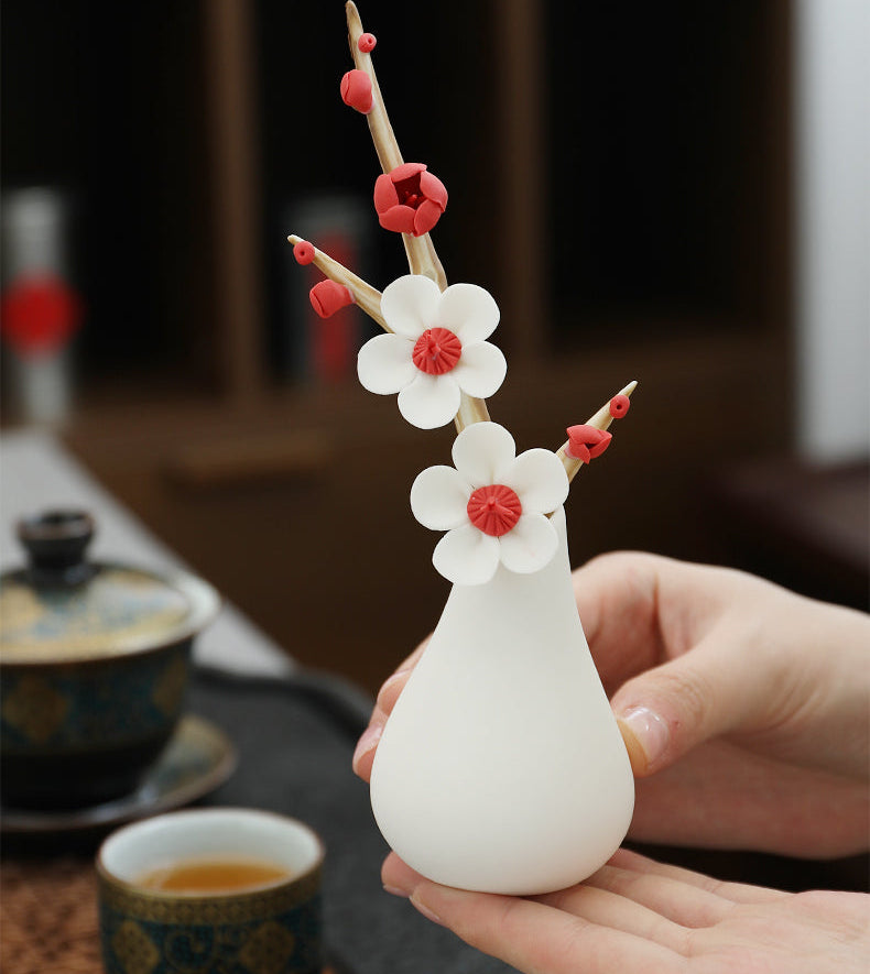 Chinese Style Ceramic Handmade Flower Vase
