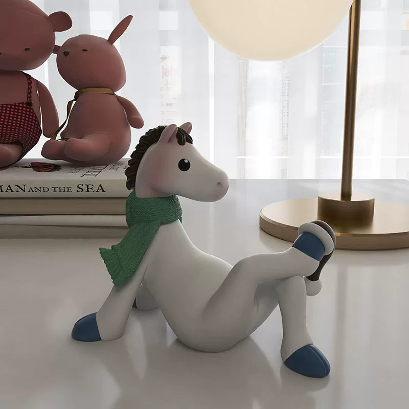 2026 Year of the Horse Mascot: A Healing Decorative Ornament for Home, Living Room, Office, or Workplace