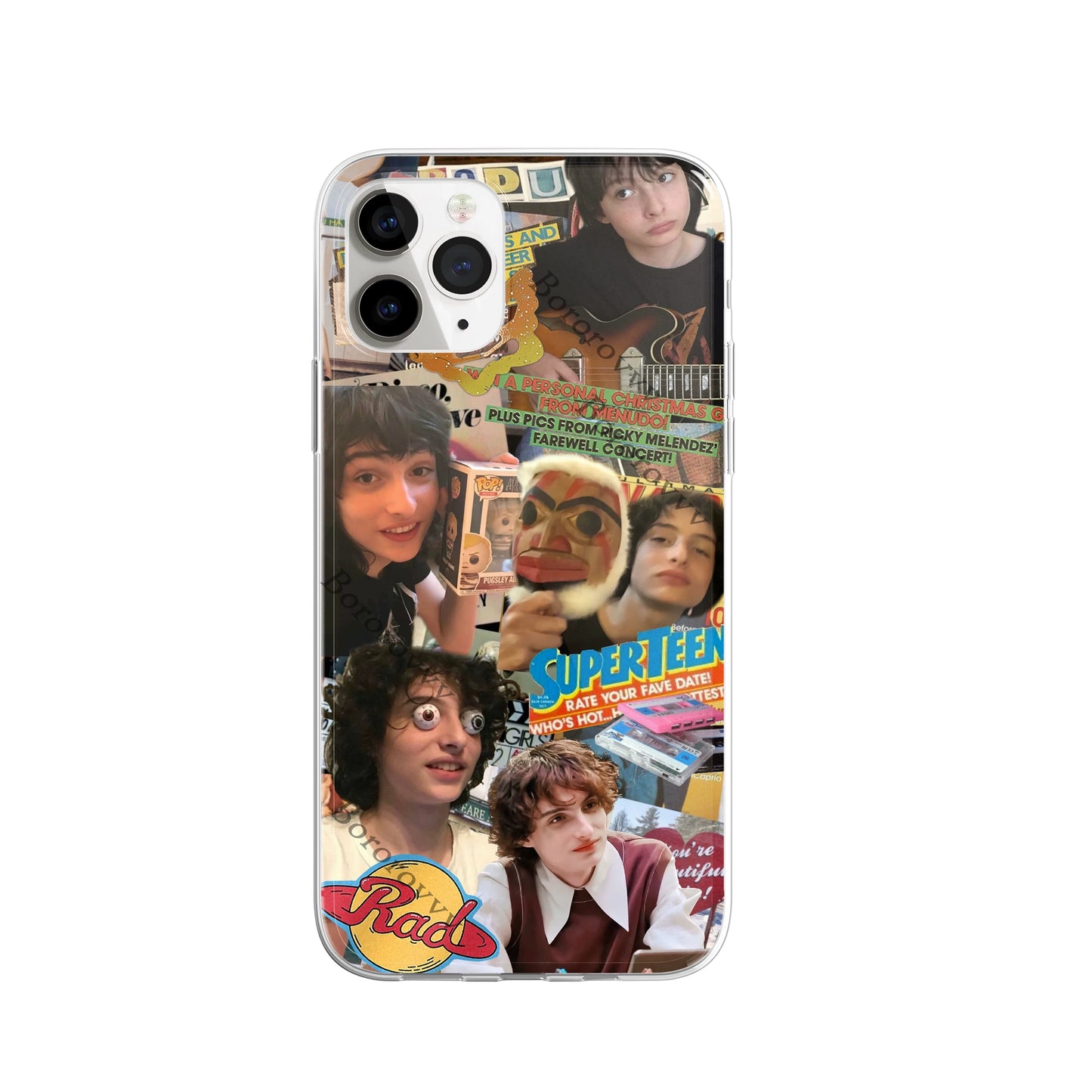 FinnWolfhard strange things mike phone case