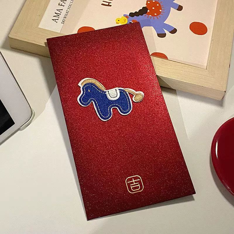 Cute and creative lucky money red envelopes for the 2026 Year of the Horse Chinese New Year