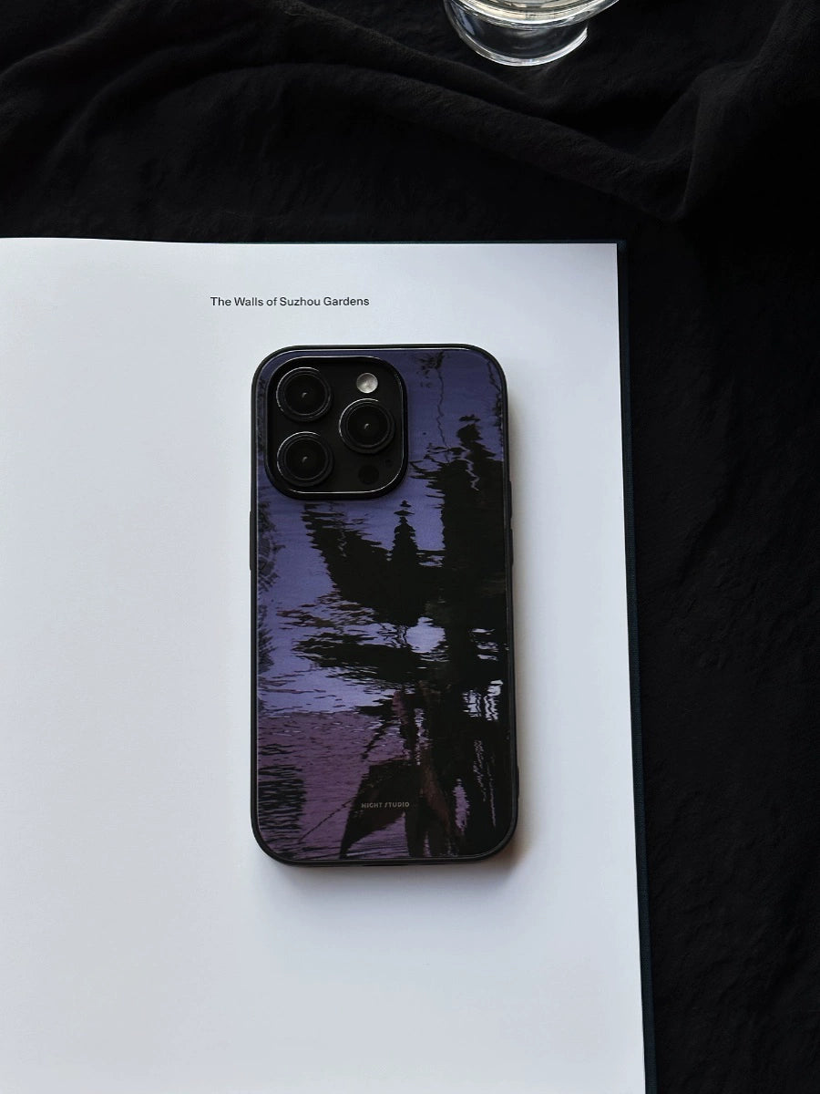 Night Studio Twilight Shadow Purple Phone Case