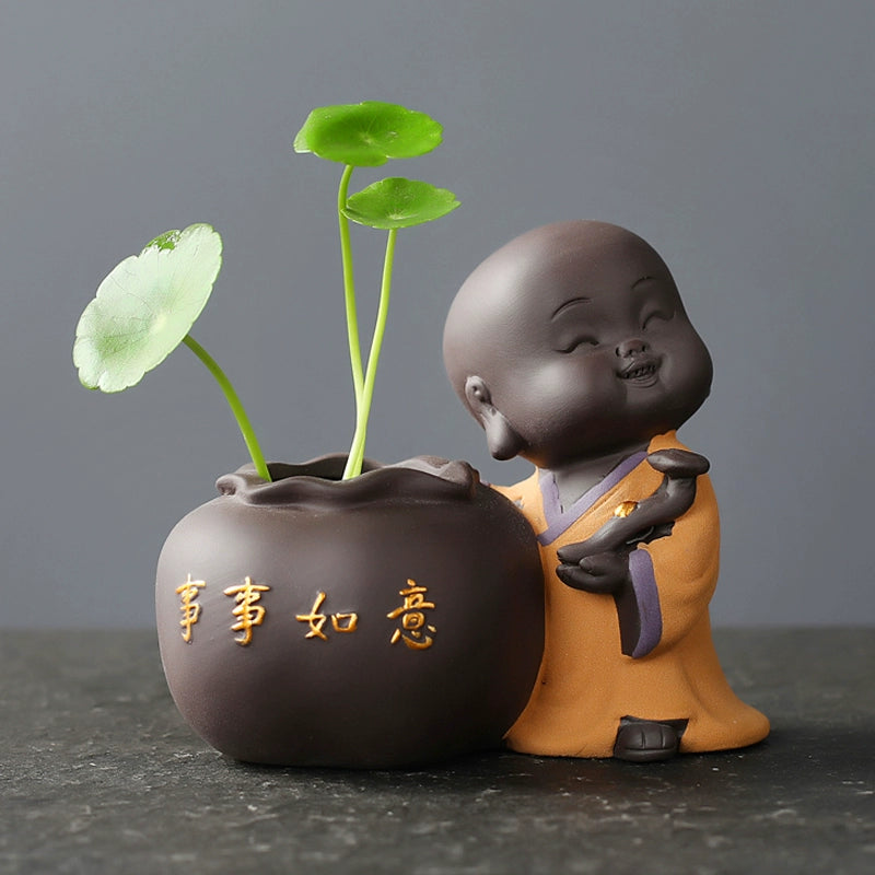 Chinese Plant Container Decorations