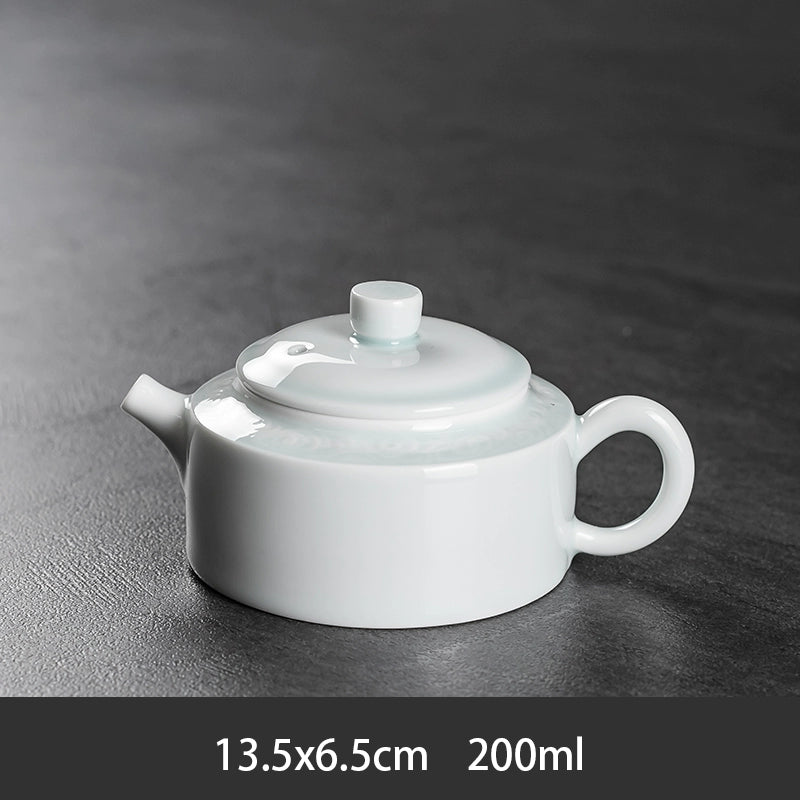 Ru Kiln Teapot Home Retro Ceramic Teapot