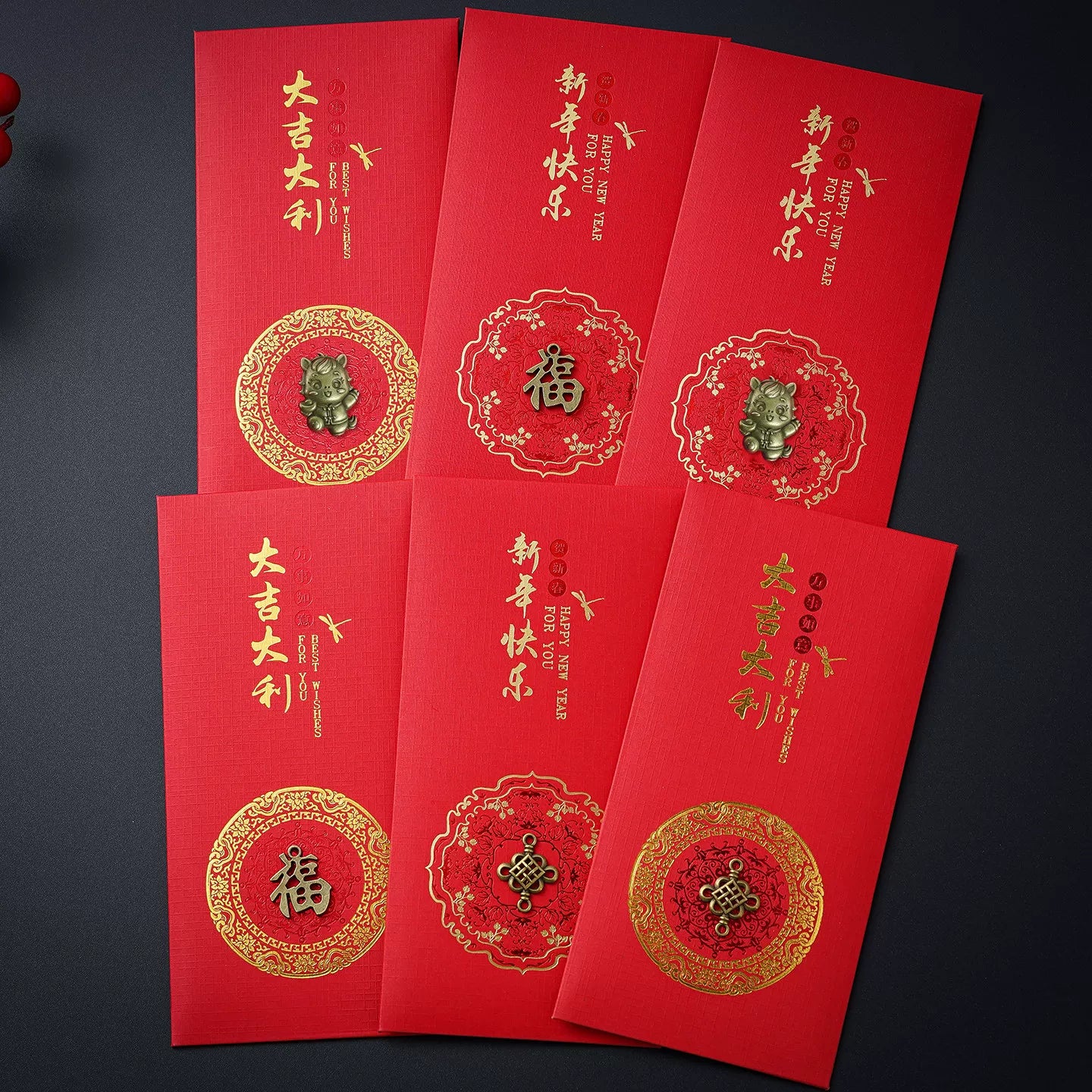 Creative Red Envelopes for Children during the 2026 Year of the Horse Chinese New Year