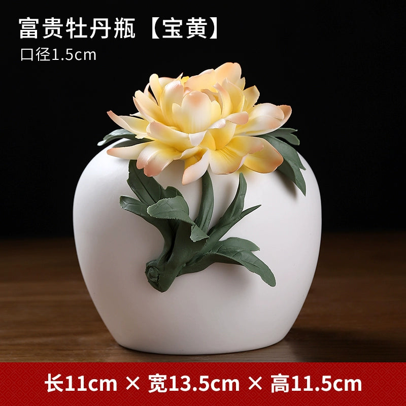 Ceramic Handmade Flower Art Vase