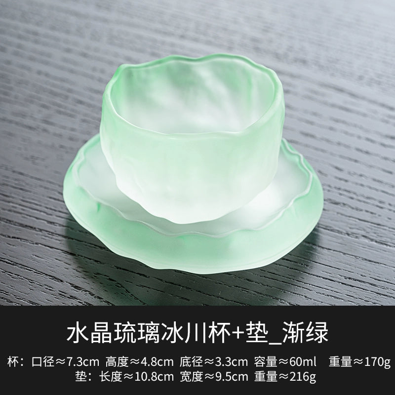 Artistic Crystal Glass Teacup