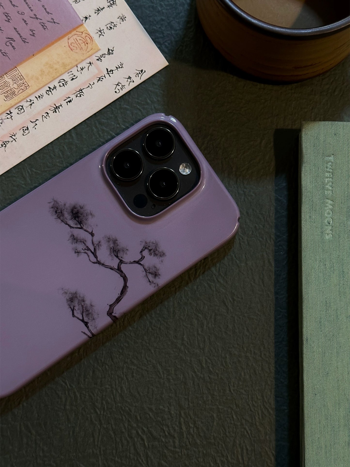 Night Studio Natural Pine Waterproof Phone Case