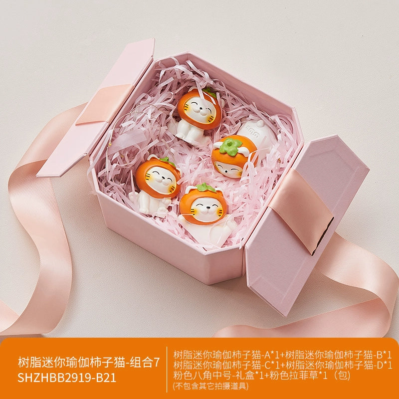 Mini Chinese Cat Ornament