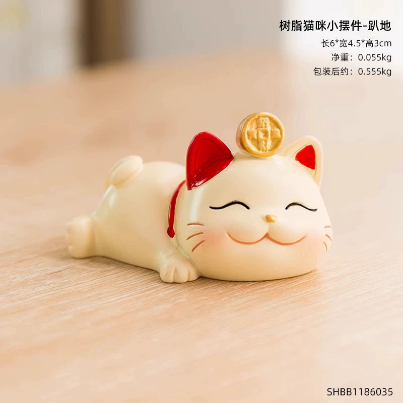 Mini Chinese Cat Ornament
