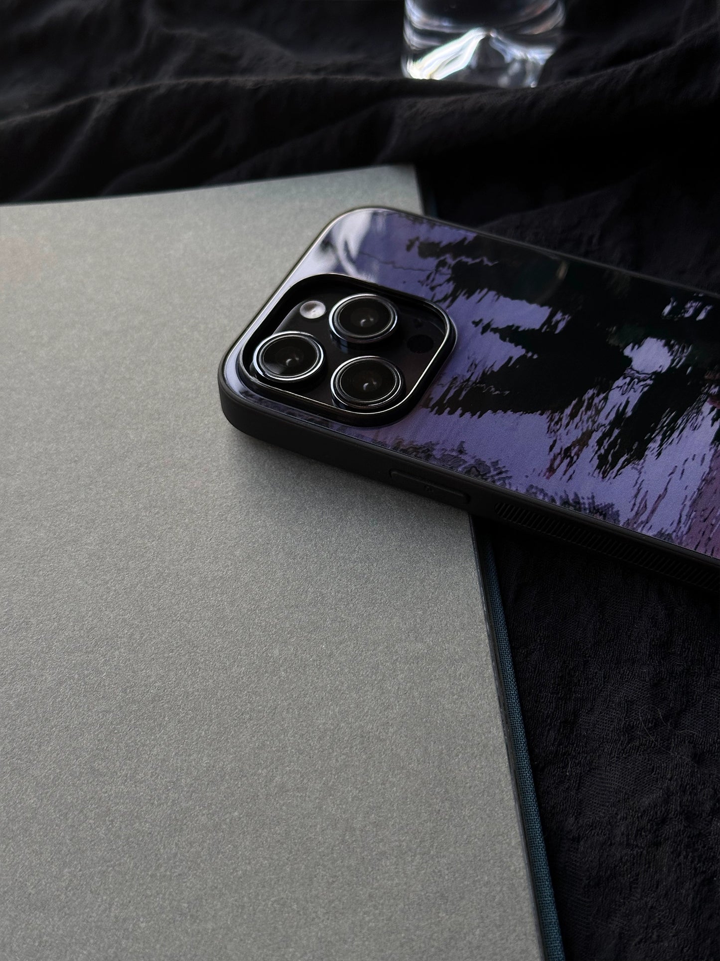 Night Studio Twilight Shadow Purple Phone Case