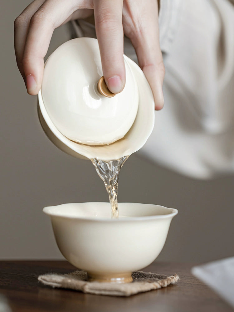 White Porcelain Gaiwan