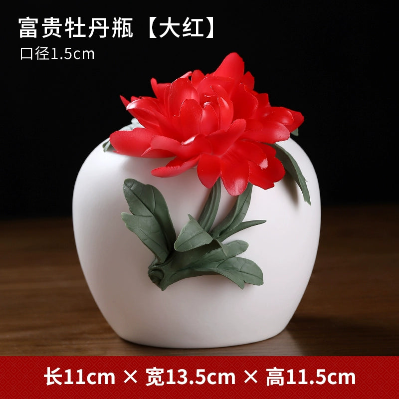 Ceramic Handmade Flower Art Vase