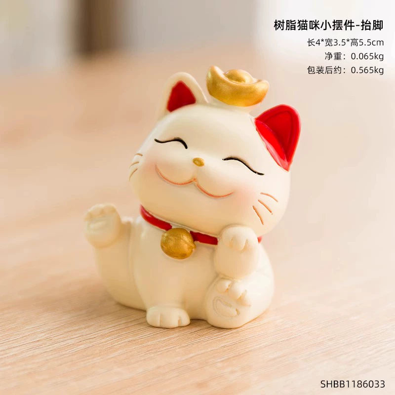 Mini Chinese Cat Ornament
